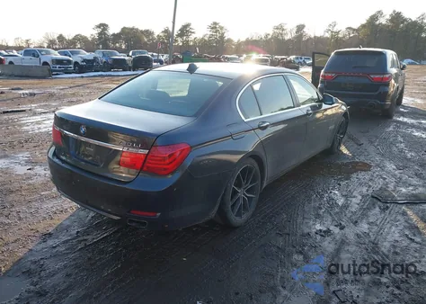 2010 BMW 750Li xDrive z USA, uszkodzony, nr VIN WBAKC8C57ACY68872